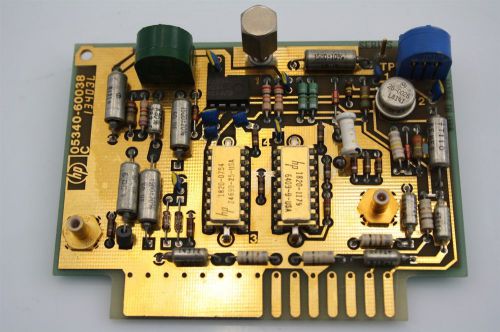 HP Agilent 5340A Direct Count Amplifier Assembly 05340-60038 Board PCB Module