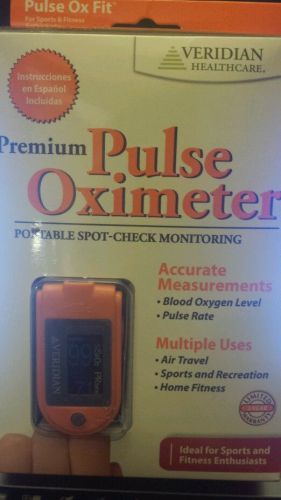 premium pulse oximeter veridian healthcare 11-50dp