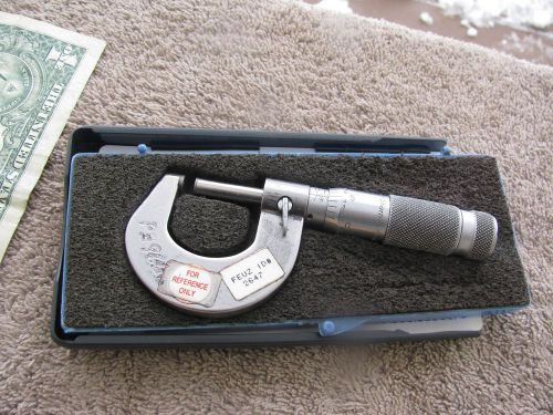 Brown sharpe usa .0001 carbide micrometer machinist toolmaker   tool tools for sale