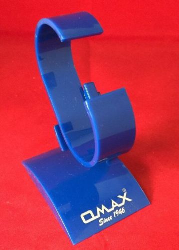 New 200 PCS Omax Blue Watch Display Plastic Holder Stand Collar Wholesale Lot