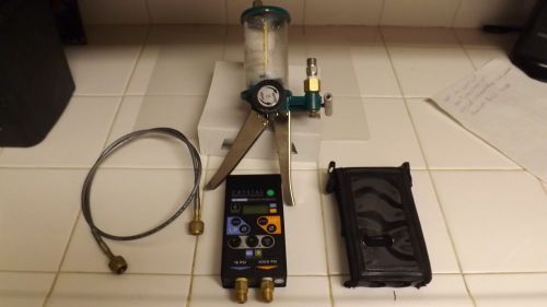 Crystal high pressure pump calibration Instrument