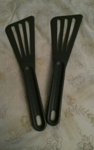 Exoglass grey pelton spatulas 2 pcs. (matfer bourgeat) for sale