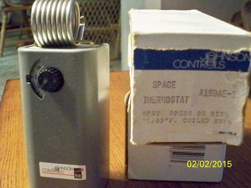 Johnson  controls thermostat  a19bae-1 for sale