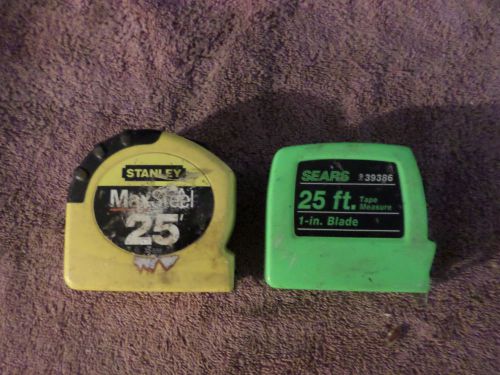 {2} 25&#039; used, in good condition. tape measures.