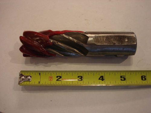 End Mill  1-1/4&#034; Reharpened  Made in USA  6 Flt