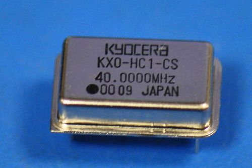 2-PCS FREQUENCY KYOCERA KXO-HC1-CS40.0000MHZ 1CS400000 KXOHC1CS400000MHZ