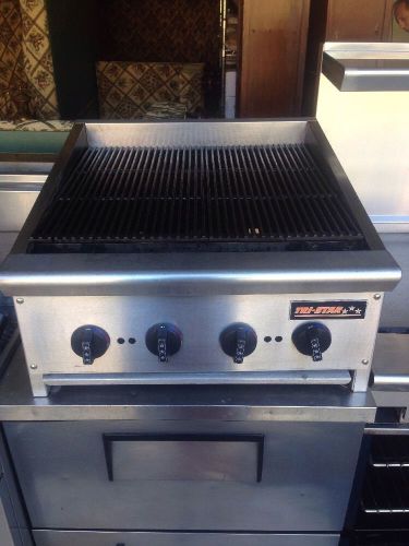 Tri-star 24&#034; inch char grill / natural gas for sale