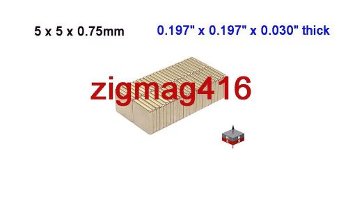 24pcs of  N52, 28 x 8 x 1mm Neodymium (Rare Earth) Block Magnets