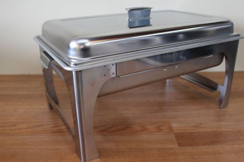 Tramontina proline premium stainless steel commercial grade 9 qt. chafing dish for sale