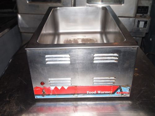 Adcraft 1 Bay Electric Countertop Food Warmer