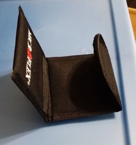 Duty belt medical latex glove pouch, police fire ems rescue double compartment for sale