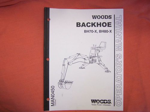 Woods Backhoe BH70-X - BH80-X