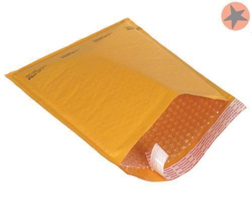 Kraft bubble mailer envelopes 5&#034; x 10&#034; #00 pack of 250for shipping home applianc for sale