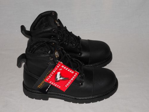 Lehigh Insulated Leather Electrical Hazard Safety Work Boots Mens Size 8 1/2
