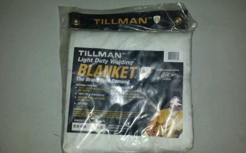 Tillman welding fire blanket 6x8 heavy duty silca curtain 0.3&#034; thick no. 594 for sale