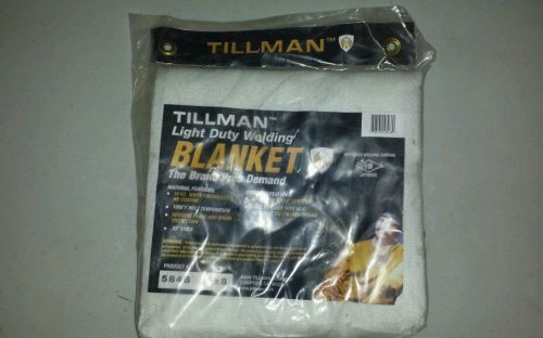 Tillman Welding Fire Blanket 6X8 Heavy Duty Silca Curtain 0.3&#034; Thick No. 594