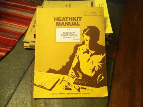 Heathkit  HP-1175  Assembly-Operation Manual   *Original*   SHIPS FREE!