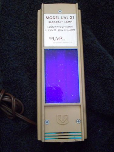 Ultra-Violet Products UVL-21 Blak-Ray Lamp Longwave UV-366NM 115 V 60Hz 0.16A