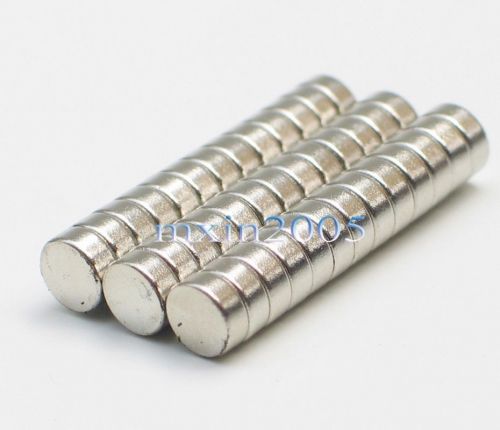 10Pcs Strong Disc Round Rare Earth Permanent Nd-Fe-B Magnets D5x2mm N38 Good
