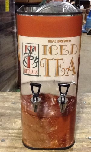 KARMA RITUALS ICED TEA DISPENSER WITH 2 FAUCET FLAVORS