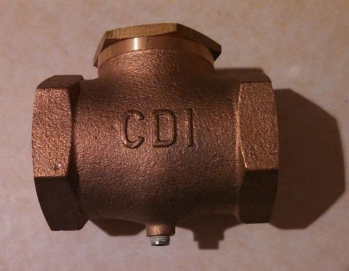Cdi control devices check valve, 2&#034; brand new for sale