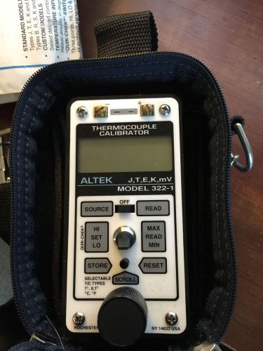 Altek 322-1thermocouple calibrator for sale