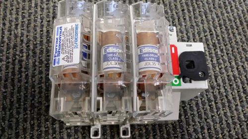 Ferraz Shawmut FBJ60 3? 3 phase 60 amp Fusible Disconnect Switch