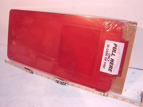 FIRE EXTINGUISHER BOX PLASTIC COVER 6 ITEMS 19 X 9&#034; NEW