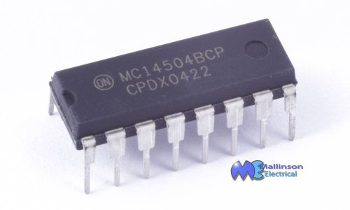 MC14504 Voltage Level Shifter IC 16 pin DIL DIP16 CD4504BE eqv