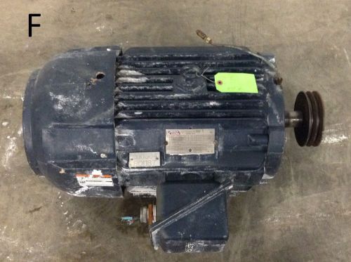 Lincoln electric 25 hp motor 460 vac 1775 rpm model cs4b2s 1.875&#034; shaft for sale