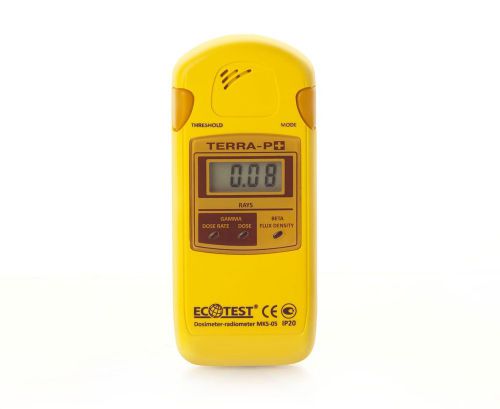 Radiation Dosimeter Detector Terra-P+ gamma beta radiometr English manual