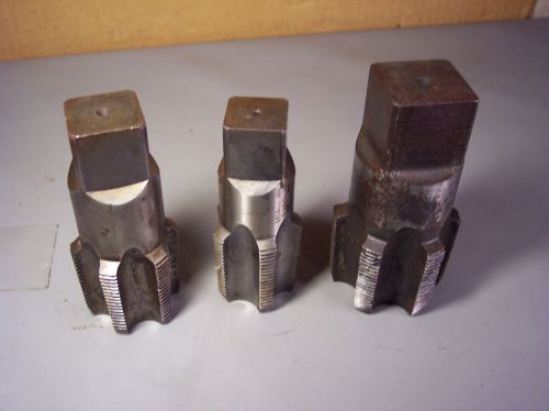 3  PIPE TAP G.T.D 2-11 1/2  NPT HS,  P.D.T HSS NPT 1 1/4 - 11 1/2 AND ??