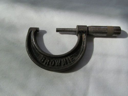 Brownie USA Micrometer Vintage 1-2 Inch