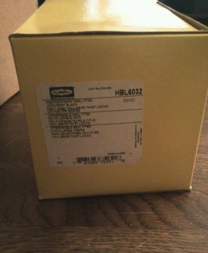 Hubbell HBL6032 Wiring Device Long Boot / (lot of 3)
