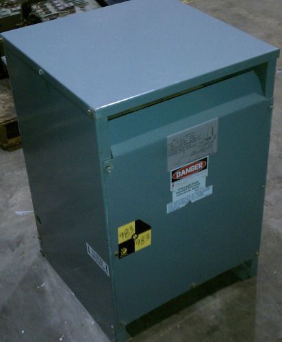 Square d sorgel 3 phase insulated transformer 45 kva for sale