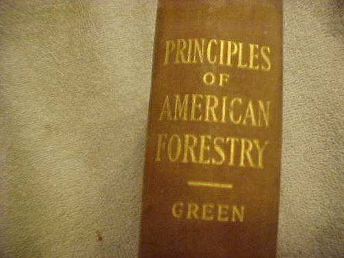 Principles of American forestry