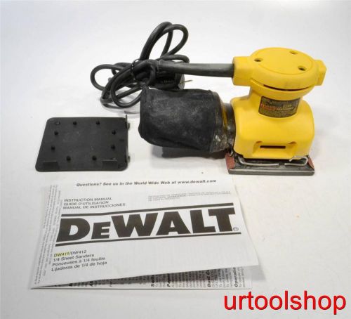 Dewalt DW411 Palm Grip Sander 6767-1050