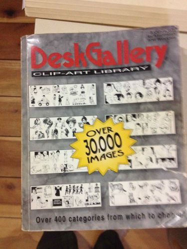 Clip art book and cds. 30,000 deskgallery for sale