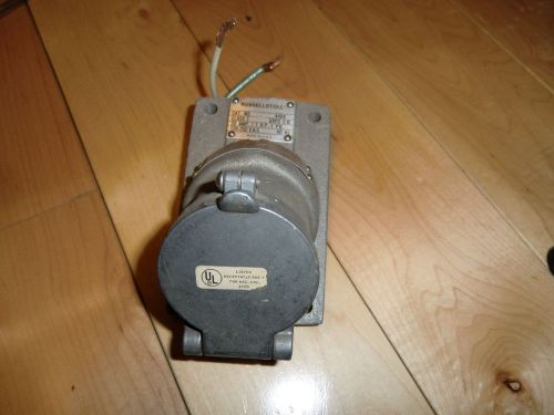 RUSSELL STOLL 4464 3 PIN &amp; AND SLEEVE 20 AMP 125-250V RECEPTACLE ONLY