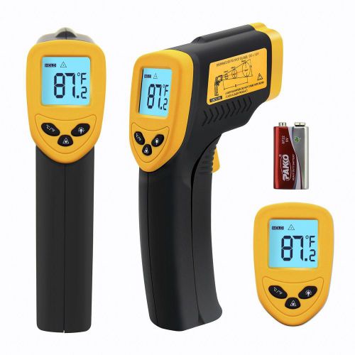 Non-contact lcd ir laser infrared digital temperature thermometer gun handheld for sale