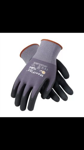 ATG G-Tek 34-874/M MEDIUM Maxiflex Ultimate Foam Nitrile Gloves (Six Pair)