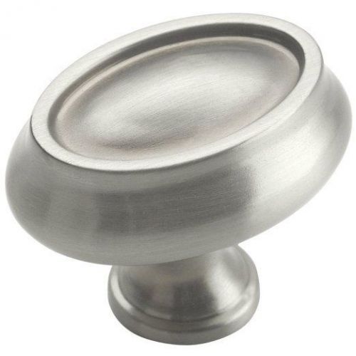 Amerock BP26127-2-G10 2&#034;  Satin Nickel Oversized Manor Oval Knob