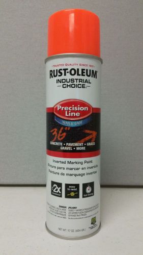 Rust-oleum 203036 17 oz. fluorescent orange inverted marking paint (case of 12) for sale