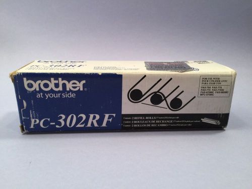Brand New Genuine Brother PC-302RF 2 Refill Rolls Free Shipping