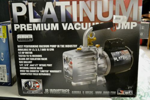 J/b industries 7cfm vacuum pump - dv200n for sale