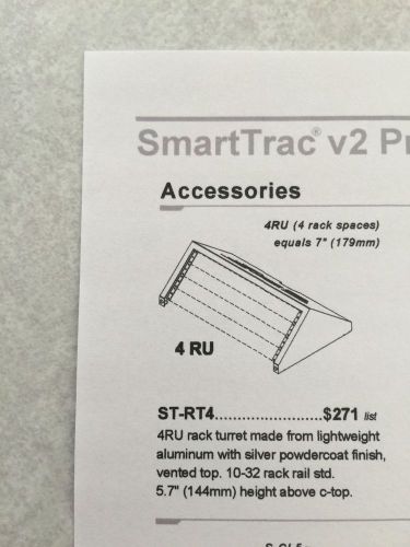 TBC Consoles SmartTrac series 4 RU rack turret