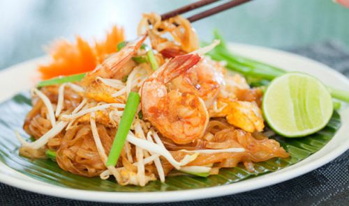Cuisine Recipe Thai Food Pad-Thai-Fried Noodle Shrimp Delivery FREE SHIPPING 03