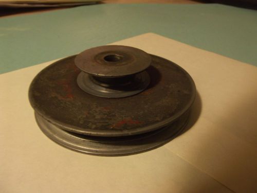 altas 10 inch lathe 2 step motor pulley part# 9-428 1/2 inch bore