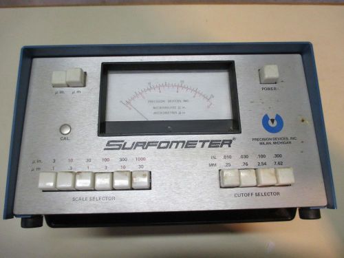 Precision Devices Surfometer PDA-3A-b Complete unit #345
