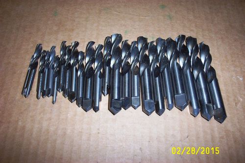 Lot of 23 Drill Bits - Stubby Type